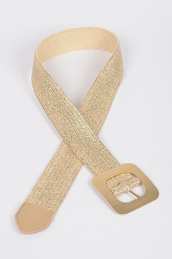 Pop Of Fun Belt - Gold
