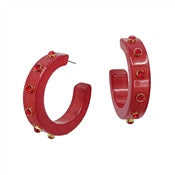 Acrylic Hoop - Red