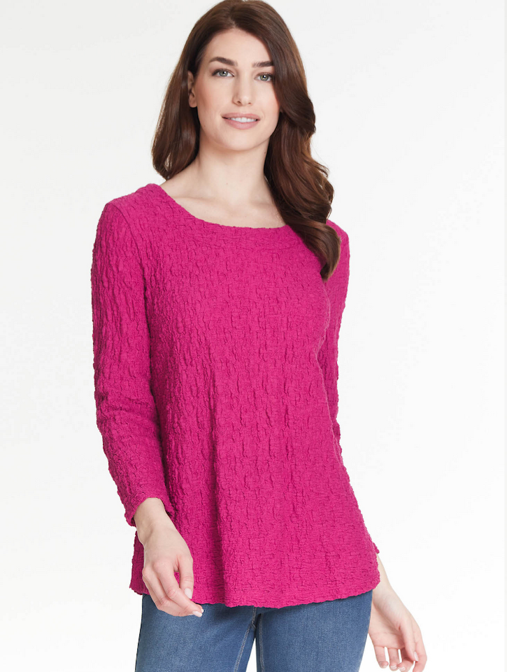 Charmed Swing Top - Deep Fuchsia