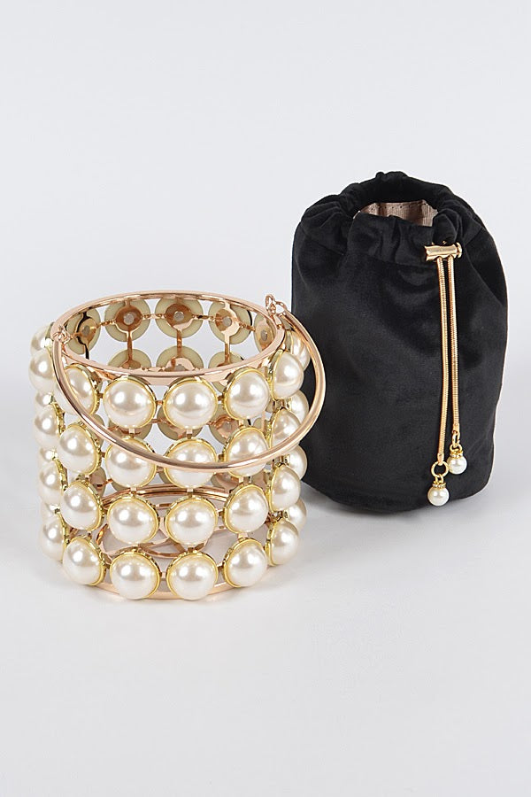 Posh In Pearls - Black
