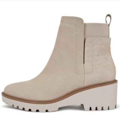The Sasha Boot - Stone Croc