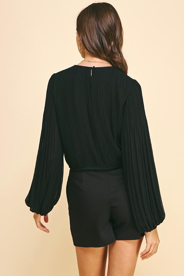 The Jordan Blouse - Black