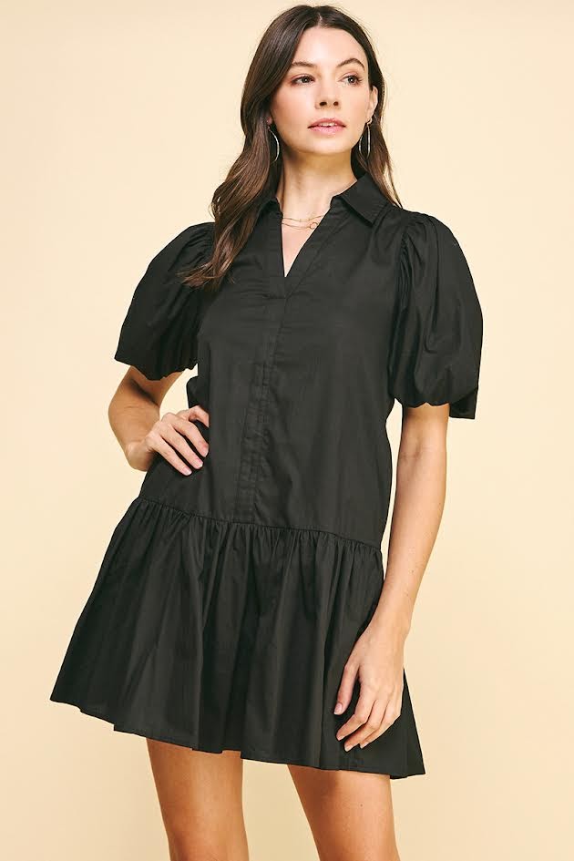 The Veronica Dress - Black