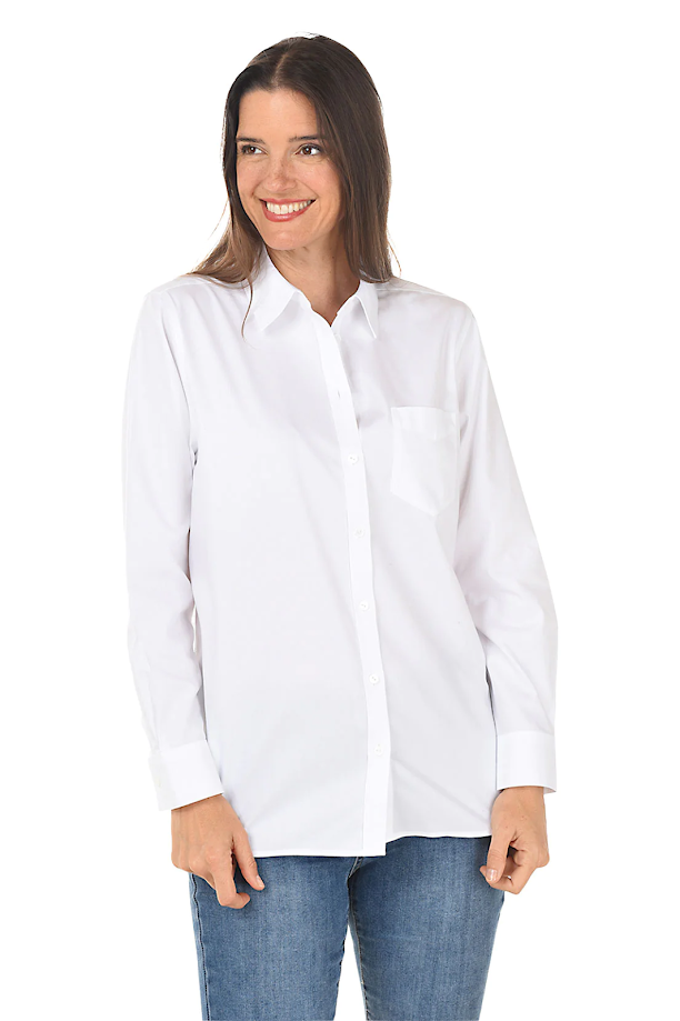 The Boyfriend Top - White