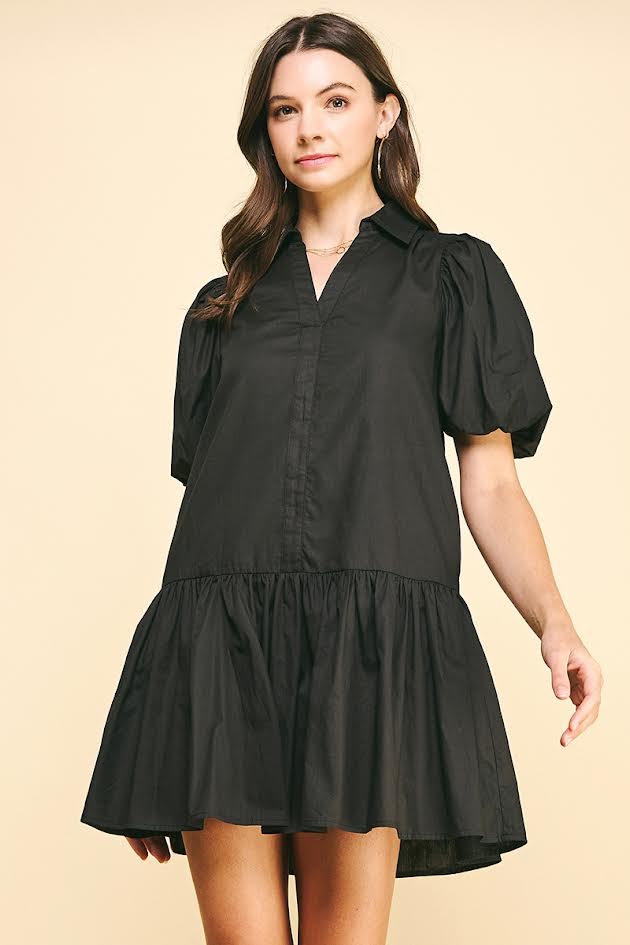The Veronica Dress - Black