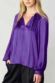 The Sasha Top - Space Purple