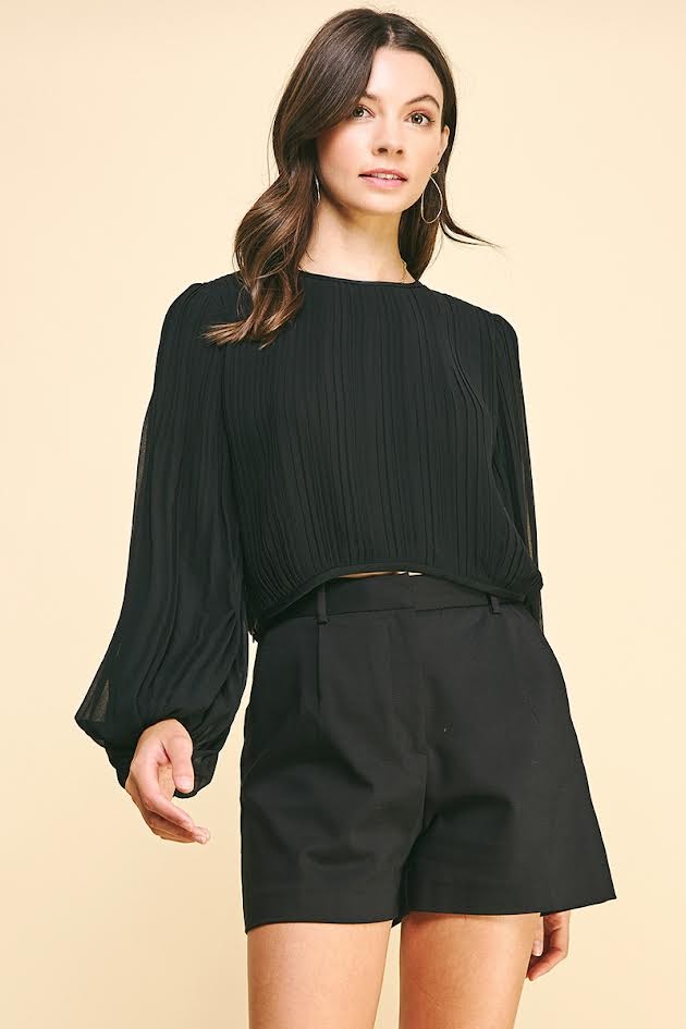 The Jordan Blouse - Black