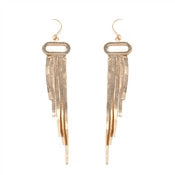 Snake Chain Earring - Gold