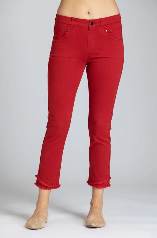 The Olivia Crop - Red