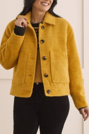 The Mary Jane Jacket - Marigold