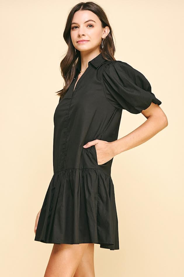 The Veronica Dress - Black