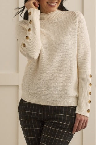 The Jennifer Sweater - Cream