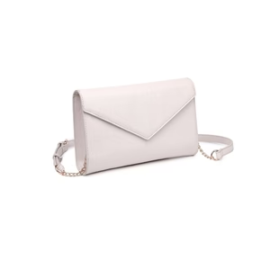 Riva Envelope Clutch - Bone