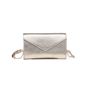 Riva Envelope Clutch - Gold