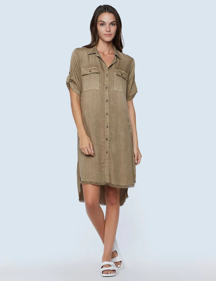 The Camper Shirtdress - Mushroom