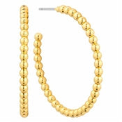 Ball Hoop Earring - Gold