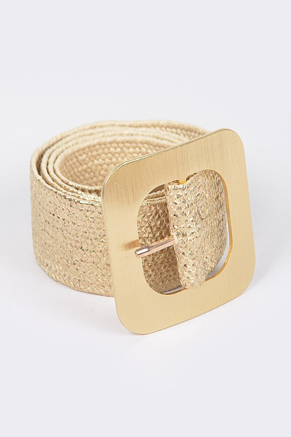 Pop Of Fun Belt - Gold