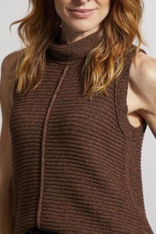 The Maya Turtleneck Sweater - Mocha