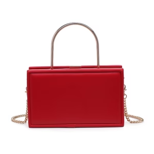 Charlie Rectangle Purse - Red
