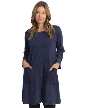 The Paula Dress - Denim