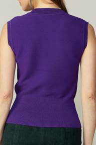 The Erin Vest - Purple