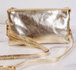Liz Custom Collection Crossbody - 24K Gold
