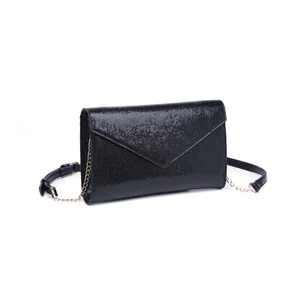 Riva Envelope Clutch - Black