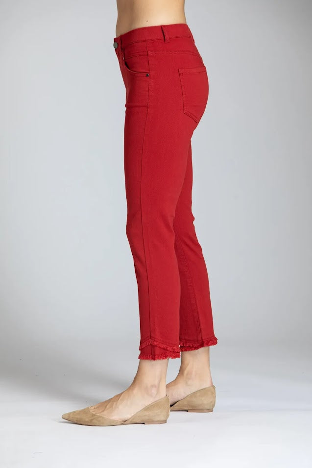 The Olivia Crop - Red
