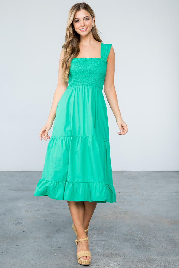 Maxi Dress - Green