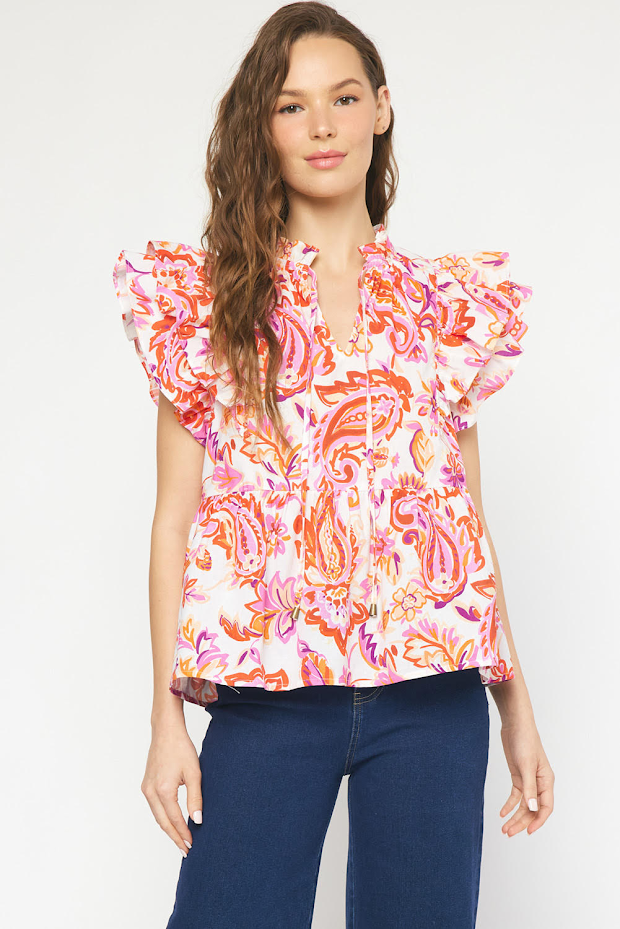 Sweet Charlie Top - Pink