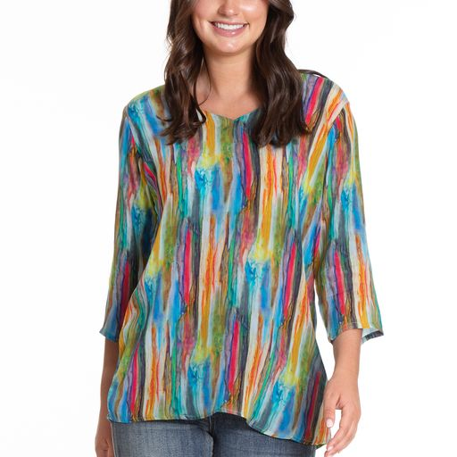 Water Color Blouse - Multi