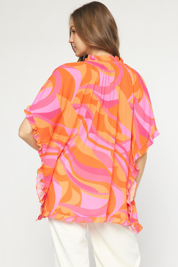 Butterfly Tunic - Orange