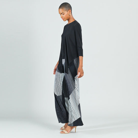 Tie Front Cardigan - Black