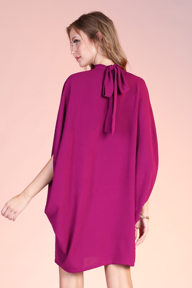 Caftan Dress - Plum