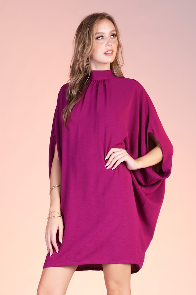 Caftan Dress - Plum
