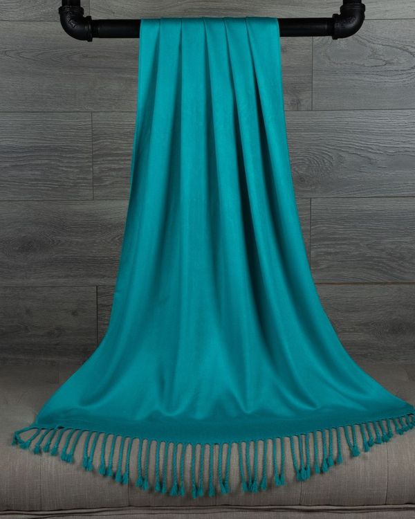 Solid Pashmina - Teal