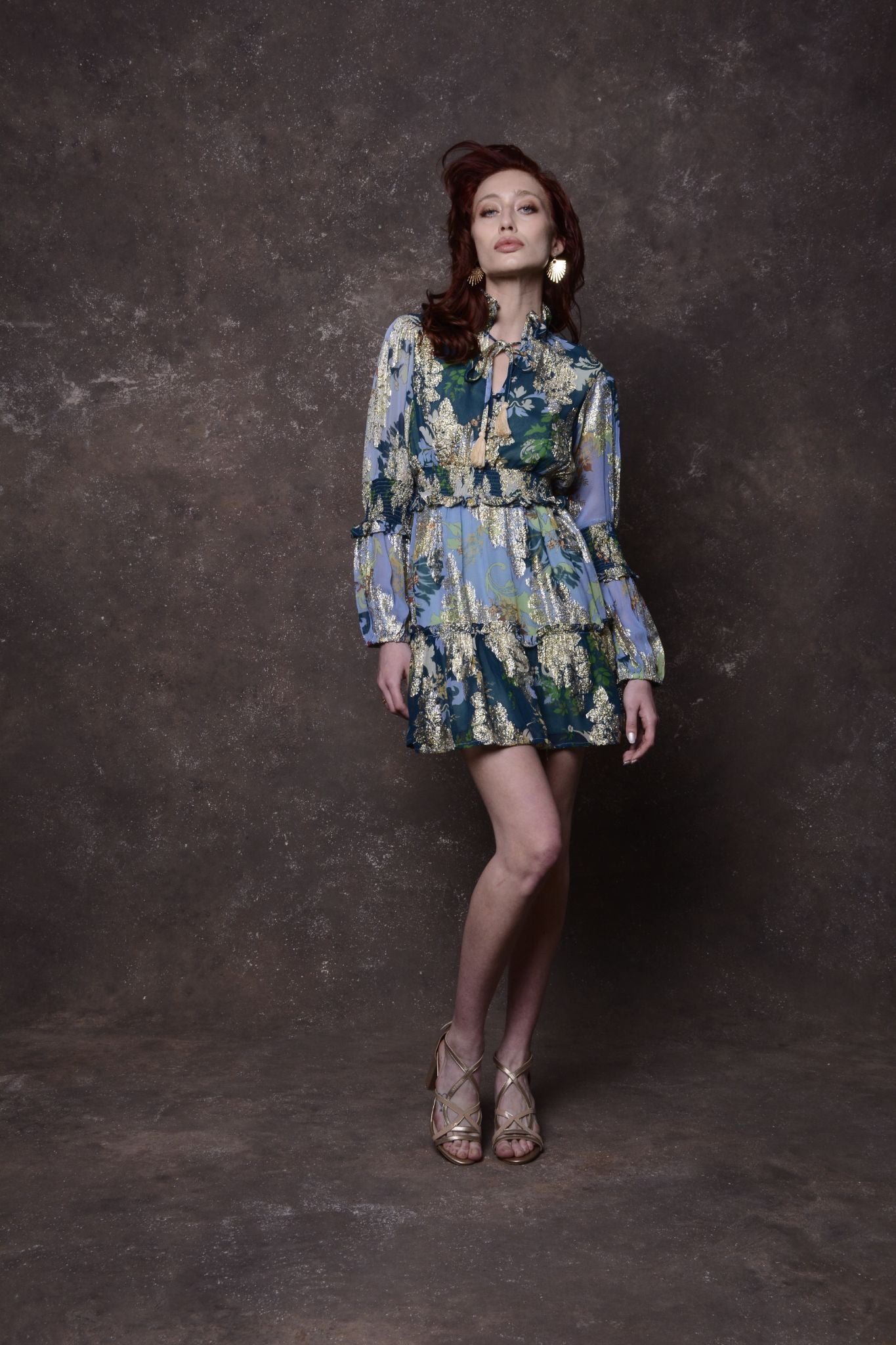 Bellina Dress - Blue