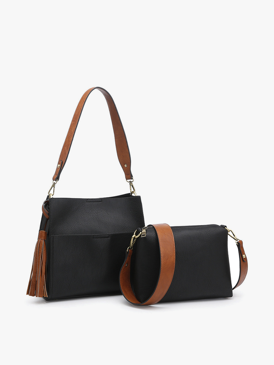 Lyla Purse - Black Brown