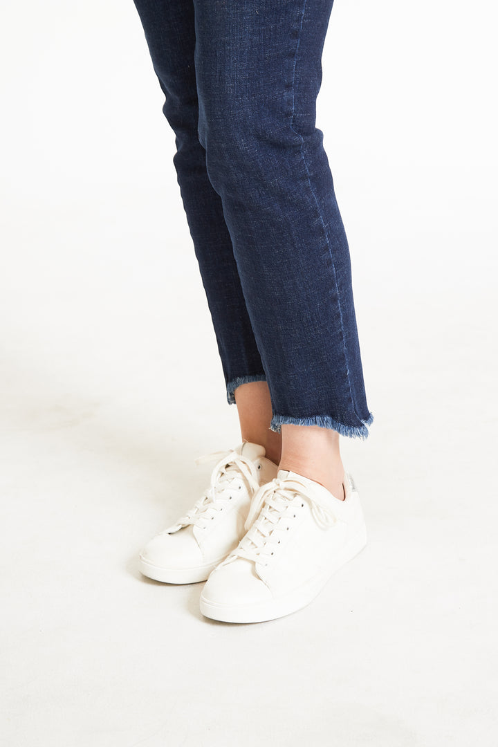 Slim-Sation Ankle Jean - Mid Indigo