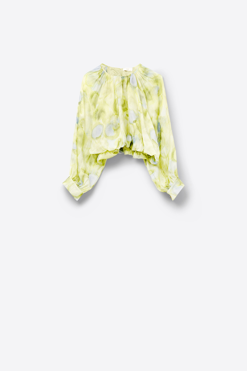 The Camilla Blouse - Green
