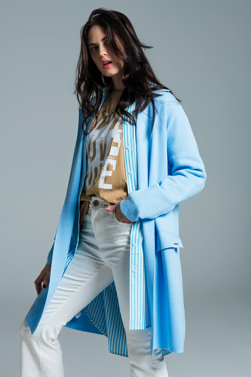 Easy Cardigan - Blue