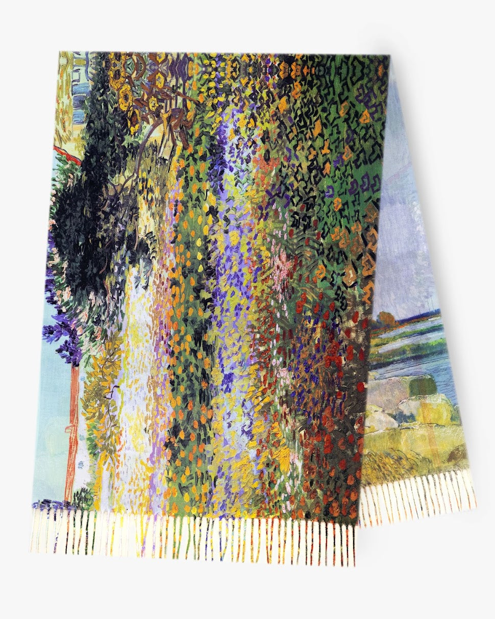 Painted Scarf - Multi