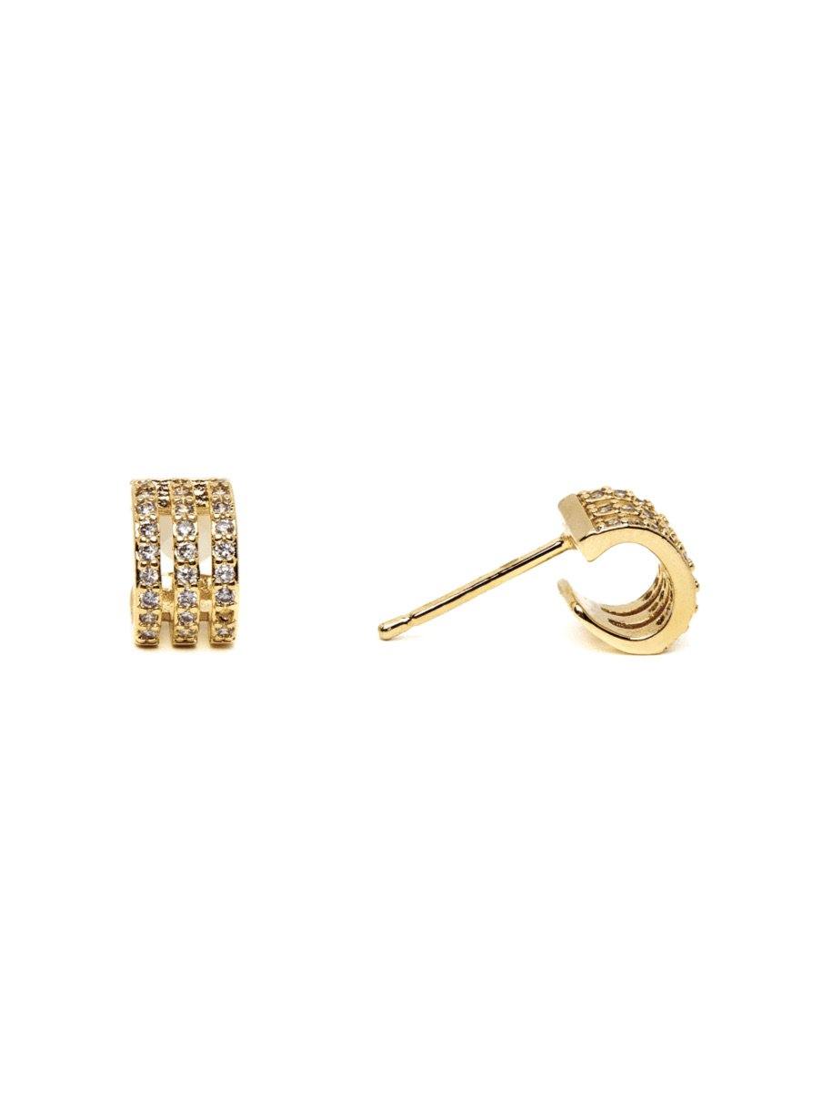 Baby Huggy Earring - Gold