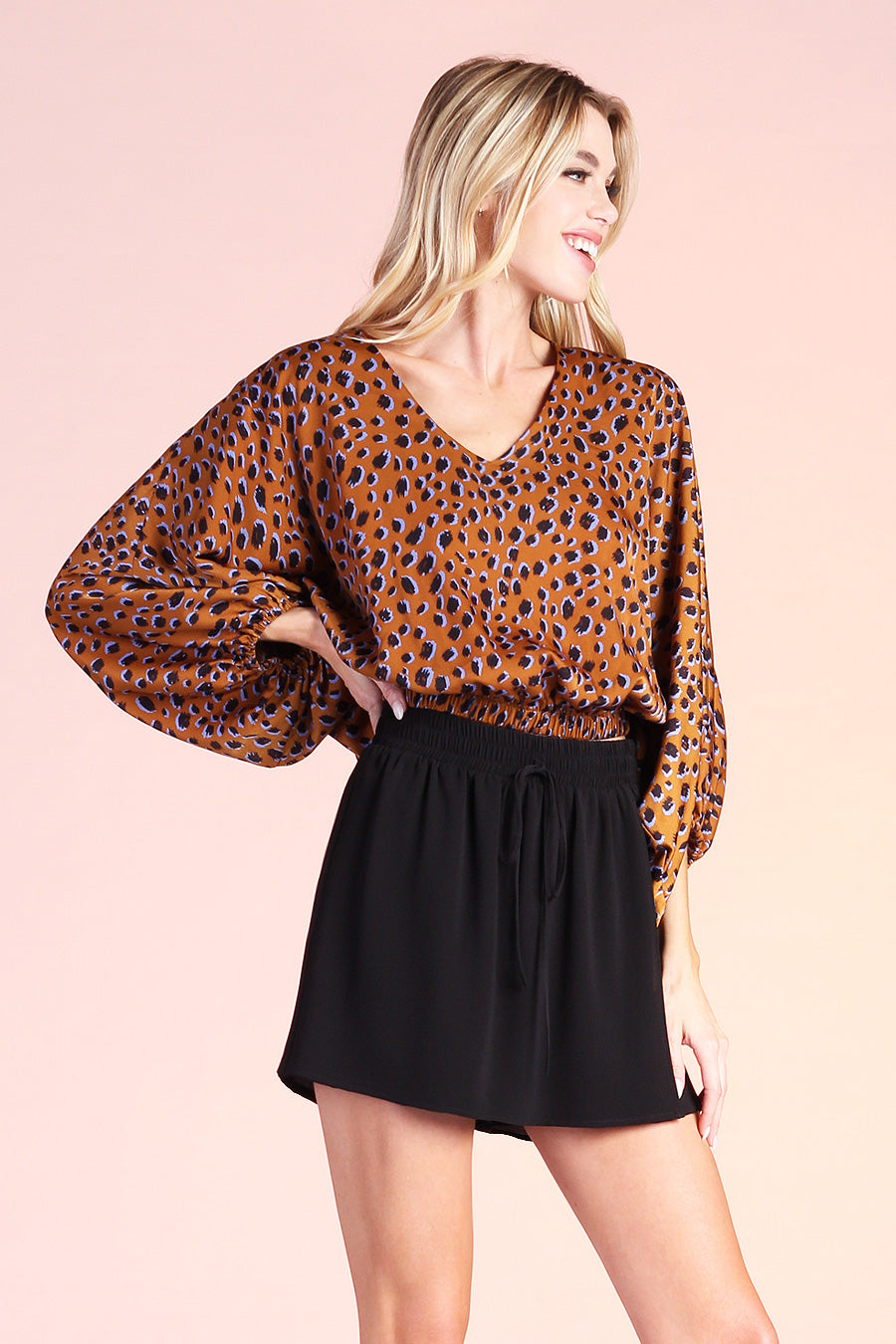 The Kelli Top - Camel