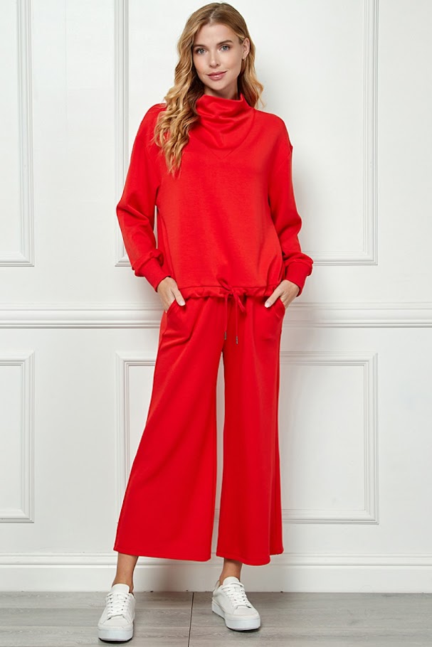 Eustacia Lounge Set - Red