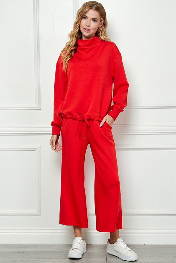 Eustacia Lounge Set - Red