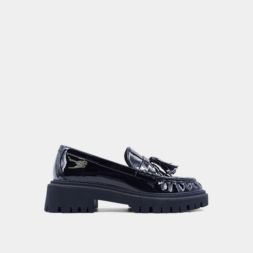 The Taylor Loafer - Black Patent