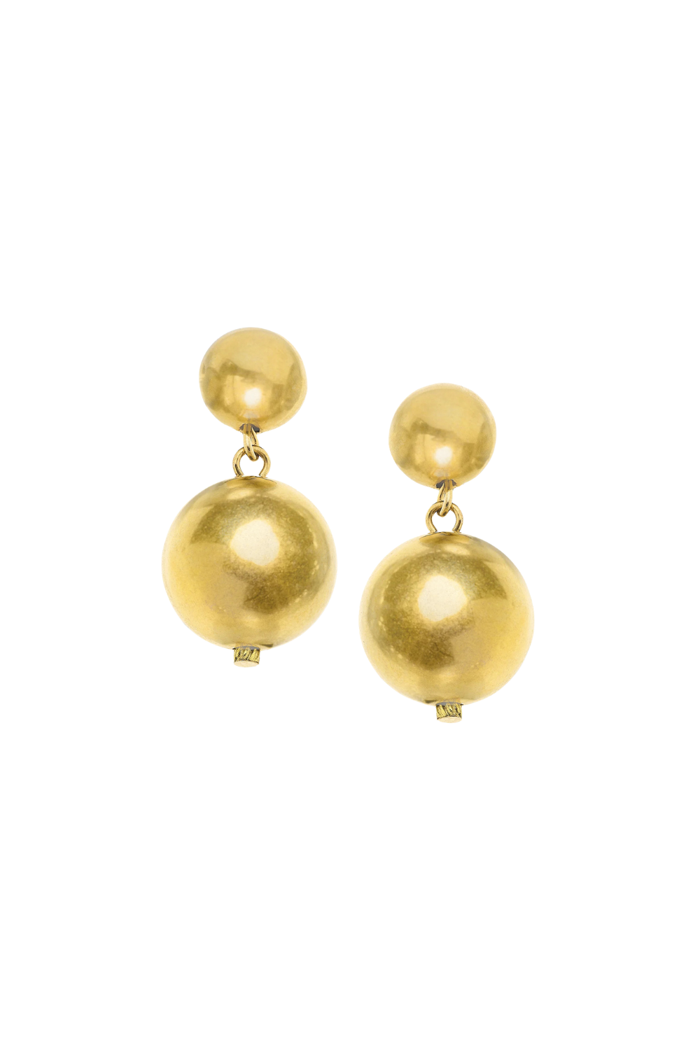 Dangle Ball Earring - Gold