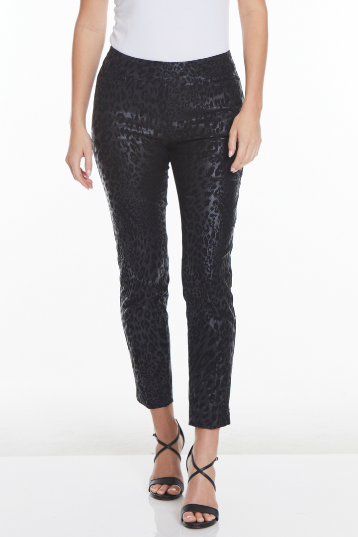 Slim-Sations Pull On Ankle Pant - Black
