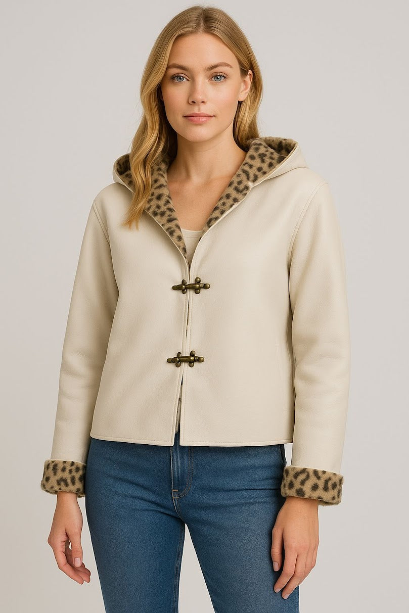 Brooklyn Jacket - Cream Combo